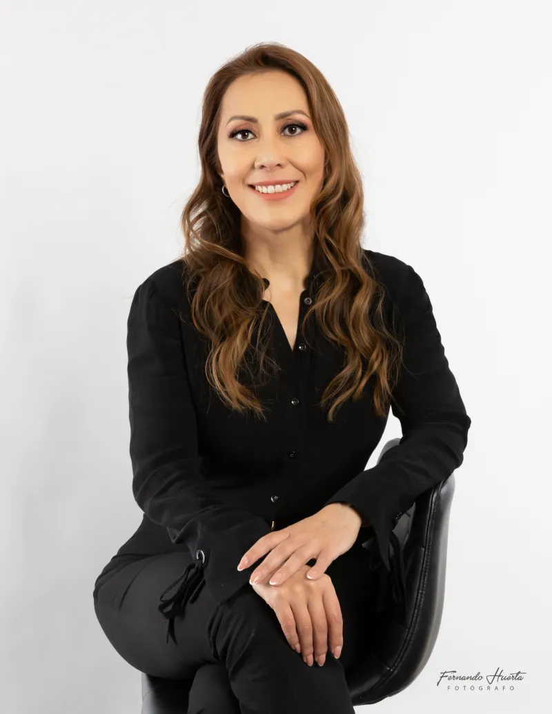 Retrato profesional de Patricia Chávez Ruiz